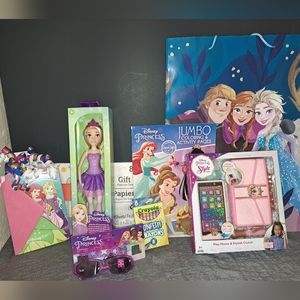 READY Made Complete Disney Princess  Birthday Bundle